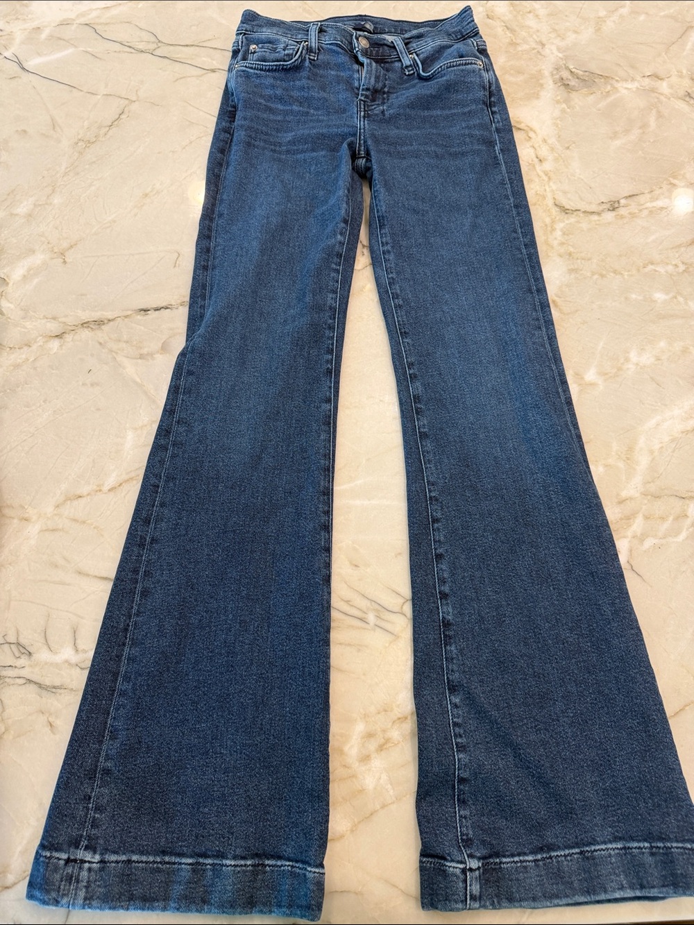 Women’s Dark Blue Flare Jeans